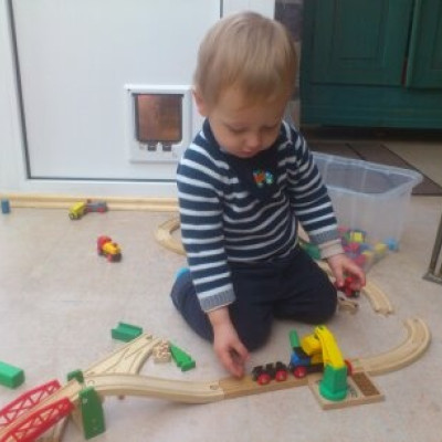 Zug bauen